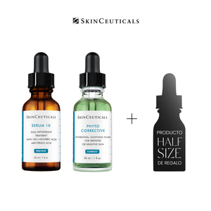 PACK PIEL SENSIBLE Y REACTIVA: SERUM 10 + PHYTO CORRECTIVE + Regalo: HALF SIZE DISCOLORATION DEFENSE
