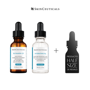PACK OIL CONTROL: SILYMARIN CF + HYDRATING B5 + Regalo: HALF size DISCOLORATION DEFENSE