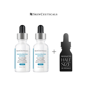 Pack 2 Sérum Anti-Manchas SkinCeuticals Discoloration Defense + REGALO: HALF SIZE PHLORETIN CF