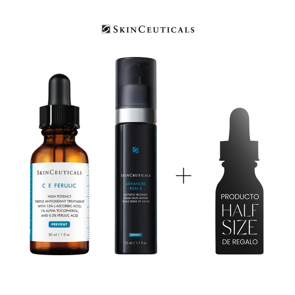 PACK REGENERATIVO: C E FERULIC + ADVANCED RGN-6 + Regalo: HALF size H.A Intensifier