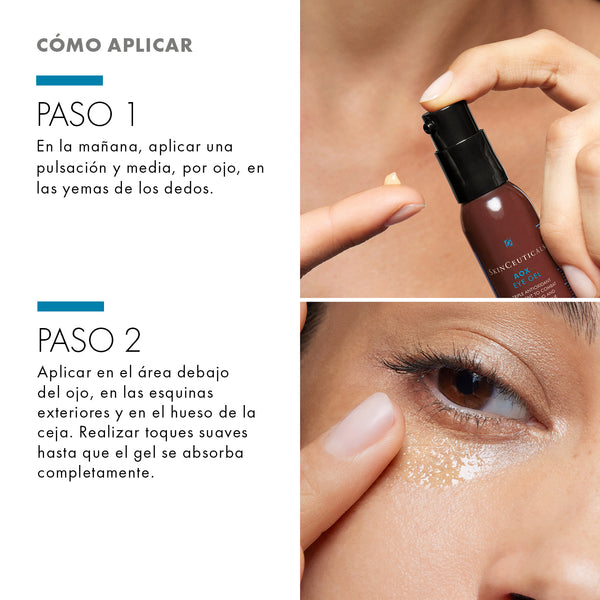 AOX EYE GEL - Vitamina C para Ojeras y Bolsas