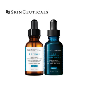 PACK FIRMEZA - C E FERULIC + AGE INTERRUPTER ULTRA - Corrección Arrugas y Pérdida de Elasticidad