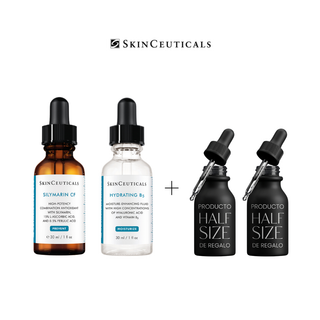 PACK OIL CONTROL: SILYMARIN CF + HYDRATING B5 + Regalo: 2 HALF size DISCOLORATION DEFENSE