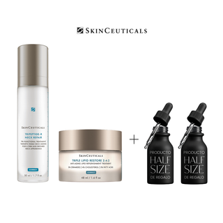 PACK REAFIRMACIÓN CUELLO: TRIPEPTIDE-R NECK REPAIR + TRIPLE LIPID RESTORE 2:4:2 + REGALO: HALF SIZE PHLORETIN CF