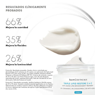 PACK NUTRICIÓN - C E FERULIC + TRIPLE LIPID RESTORE 2:4:2 + REGALO HA INTENSIFIER (MINI SIZE) - Vitamina C + Crema Restauradora de Lípidos